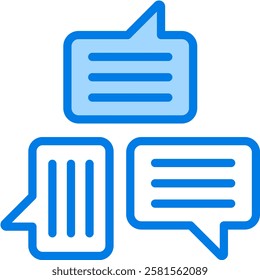 Communication Icon Element For Design