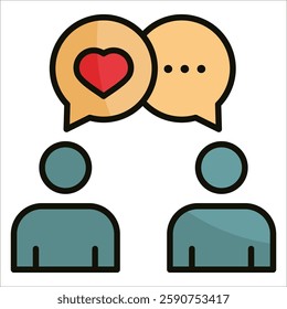 Communication Icon Element For Design