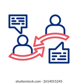 Communication Icon Element For Design