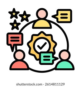 Communication Icon Element For Design