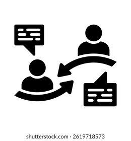 Communication Icon Element For Design