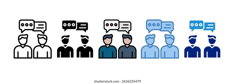 Elemento de icono de comunicación para el diseño