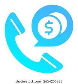 Elemento de icono de comunicación para el diseño
