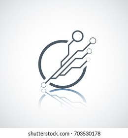 Communication icon. Future sign.