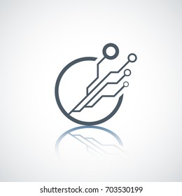 Communication icon. Future sign.