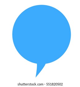 Communication icon - Glyph - blue