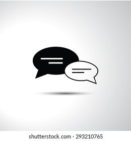 Communication icon illustration