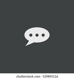 communication  icon, isolated, black background
