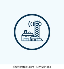 communication icon isolated on white background from work from home collection. communication icon trendy and modern communication symbol for logo, web, app