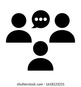 communication icon isolated sign symbol vector illustration - high quality black style vector icons
