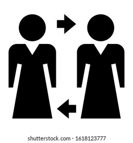 communication icon isolated sign symbol vector illustration - high quality black style vector icons
