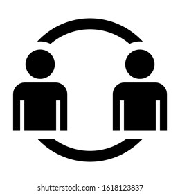 communication icon isolated sign symbol vector illustration - high quality black style vector icons
