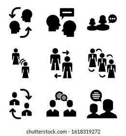 communication icon isolated sign symbol vector illustration - Collection of high quality black style vector icons
