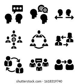 communication icon isolated sign symbol vector illustration - Collection of high quality black style vector icons
