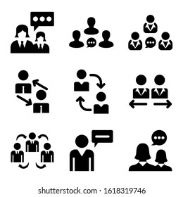 communication icon isolated sign symbol vector illustration - Collection of high quality black style vector icons
