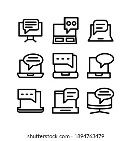 communication icon or logo isolated sign symbol vector illustration - Collection of high quality black style vector icons
