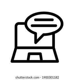 icono de comunicación o logotipo símbolo de signo aislado ilustración vectorial - iconos vectoriales de estilo negro de alta calidad

