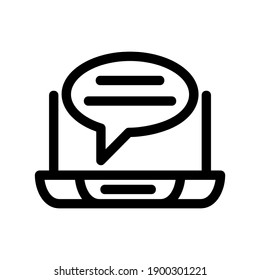 communication icon or logo isolated sign symbol vector illustration - high quality black style vector icons
