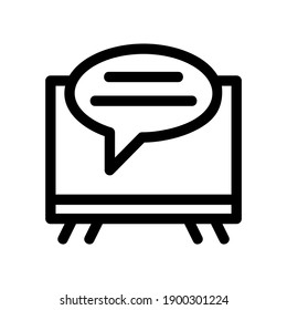 communication icon or logo isolated sign symbol vector illustration - high quality black style vector icons
