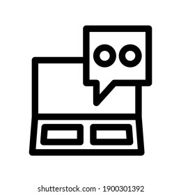 communication icon or logo isolated sign symbol vector illustration - high quality black style vector icons
