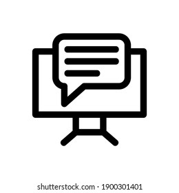 communication icon or logo isolated sign symbol vector illustration - high quality black style vector icons
