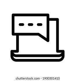 communication icon or logo isolated sign symbol vector illustration - high quality black style vector icons
