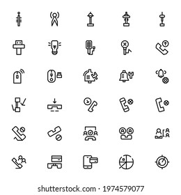 communication icon or logo isolated sign symbol vector illustration - Collection of high quality black style vector icons
