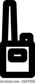 Icono de comunicación delineado diseño de estilo