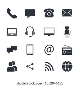 Communication Icon Set