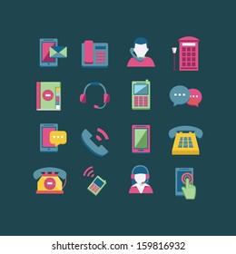Communication Icon Set