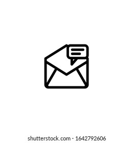Communication Icon Set. Unique Minimalist editable vector.
