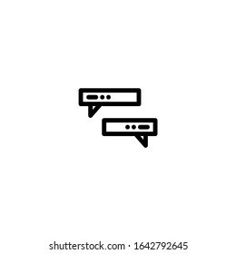 Communication Icon Set. Unique Minimalist editable vector.