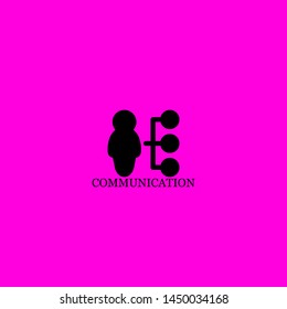 communication icon sign signifier vector