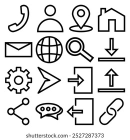 Communication icon stock vector illustration