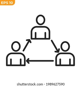 communication icon symbol template for graphic and web design collection logo vector illustration