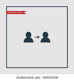 communication icon vector, can be used for web and mobile design.