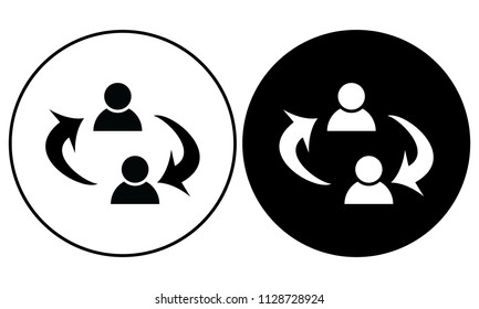 Communication icon. Vector illustration
