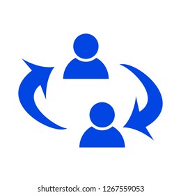 Communication icon. Vector illustration