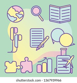 Communication Icon : Vector Illustration