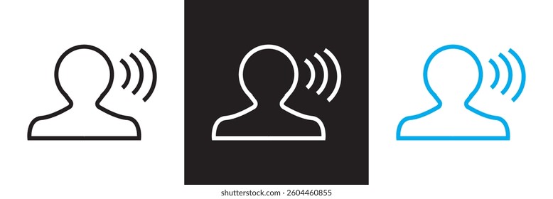 Communication  icon. Vector illustration. isolated on white and black background. EPS 10