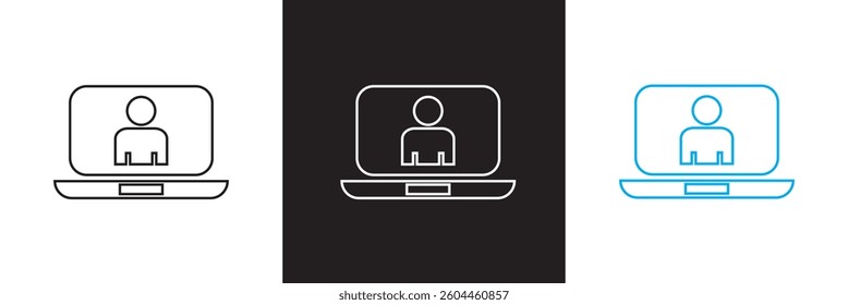 Communication  icon. Vector illustration. isolated on white and black background. EPS 10