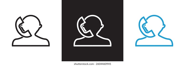 Communication  icon. Vector illustration. isolated on white and black background. EPS 10