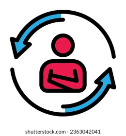 communication icon vector illustration, teamwork, businessman 
