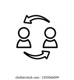 Communication Icon Vector Sign Symbol Design
