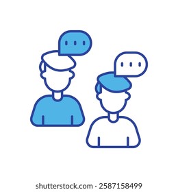 Communication icon vector stock illustration