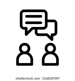 Communication Icon Vector Symbol Design Illustration