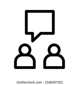Communication Icon Vector Symbol Design Illustration
