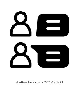 Kommunikationssymbol, Vektorsymbol, Entwurfsgrafik