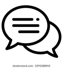 communication icon vector for web and mobile app on white background