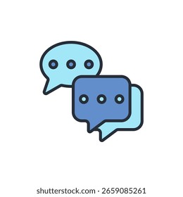 communication icon. communication vector.Editable stroke.linear style sign for use web design,logo.Symbol illustration.